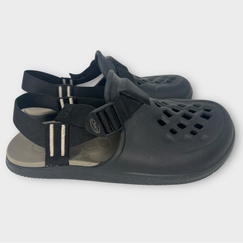 Chaco Chillos Clog Sandals Two Pairs Men’s Size 9 One Black Pair One Navy Blue - Picture 12 of 13